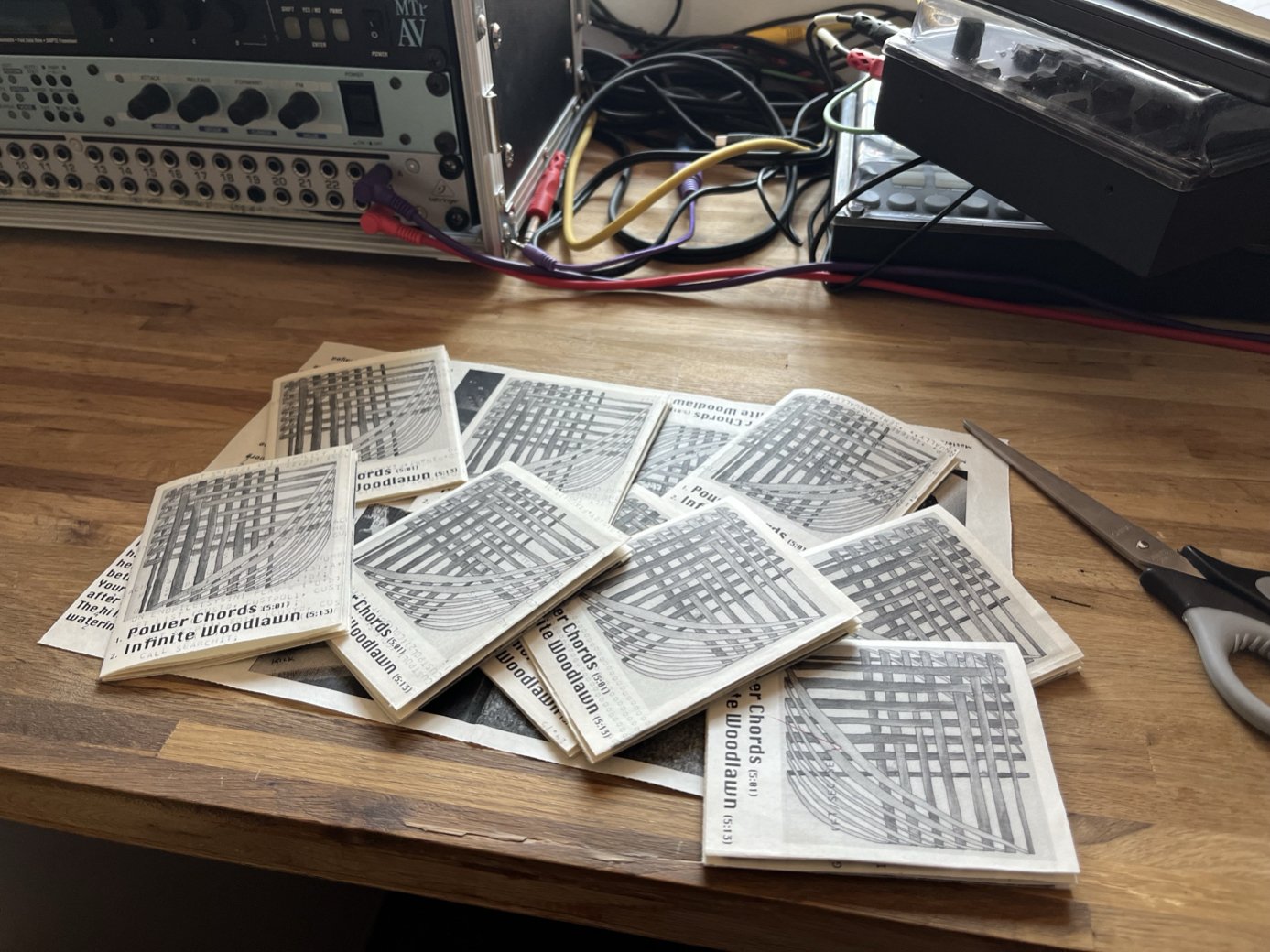 Stack of Power Chords Zines